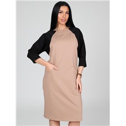 Воксель - платье бежевый