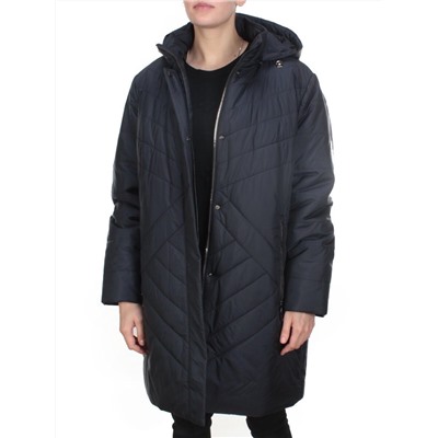 93-613M DARK BLUE Куртка зимняя женская LANKON (200 гр. холлофайбера)