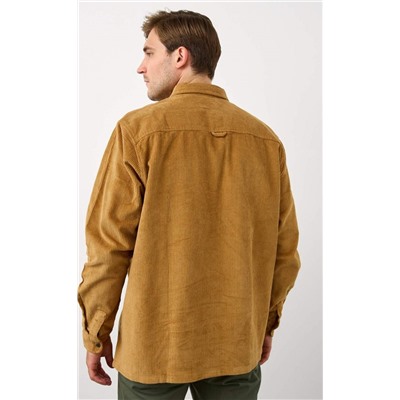 Рубашка вельвет F221-0470 beige