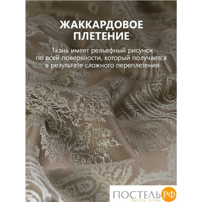 DAILY by T МАНИСА кор/бирюз Штора на шт.ленте 200х270-1пр.,плстр.