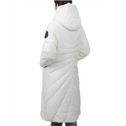 H265 WHITE Пальто зимнее облегченное женское (150 гр. холлофайбер)