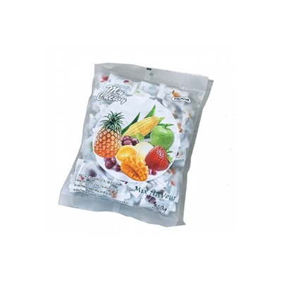 Молочные жевательные конфетки с различными фруктовыми вкусами от My Chewy Mixed Flavor Candy 360g