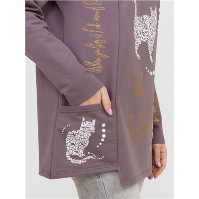 787 Туника "Кофейный"