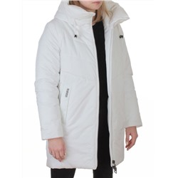 M-9090 WHITE Куртка зимняя женская (200 гр. холлофайбер)