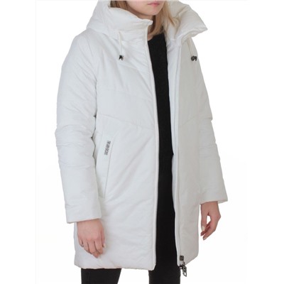 M-9090 WHITE Куртка зимняя женская (200 гр. холлофайбер)