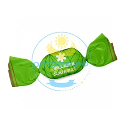 Баян Сулу Карамель эвкалипт и ментол 1кг (кор*7)