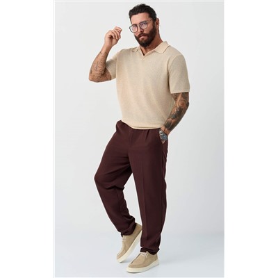 Футболка лен F011-06LN l.beige