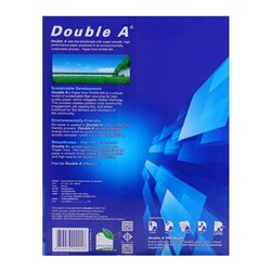 Бумага DOUBLE A, А4, 500 листов, 80 г/м², белизна 163% CIE, класс А+