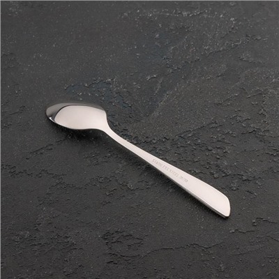 Ложка чайная Magistro «Эми», длина 15.5 см, нержавеющая сталь, серебристая