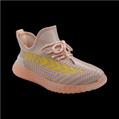 Кроссовки ТМ889-4-6 бежевые