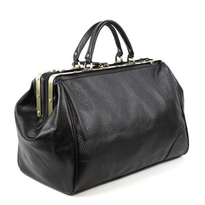 Мужская большая дорожная сумка саквояж из эко-кожи 0109-1