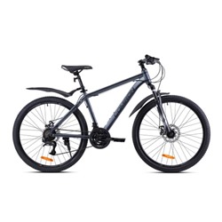Велосипед 26" рама 17" 21sp COMIRON UNIVERSE серый