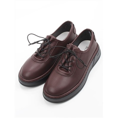 03-YH287-10 VINOUS Полуботинки летние женские (натуральная кожа)