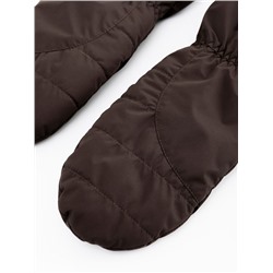 Варежки женские коричневый