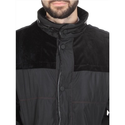 J8201B BLACK Куртка мужская зимняя NEW B BEK (150 гр. холлофайбер)