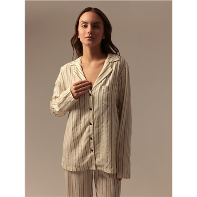 Пижама женская (рубашка, брюки) SL HOME Linen
