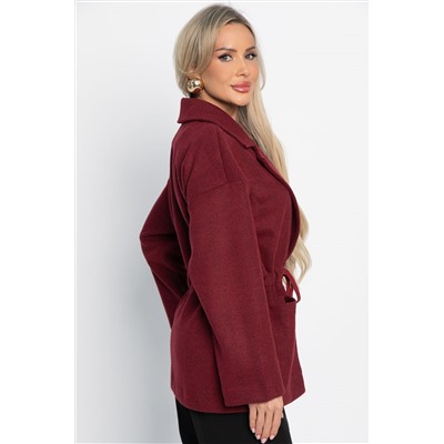 Пальто-пиджак (бордо) Б15083-7М