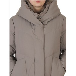 8836 GRAY Пальто зимнее женское (150 гр. холлофайбер)