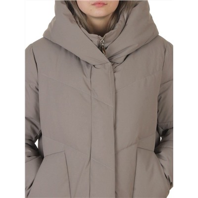 8836 GRAY Пальто зимнее женское (150 гр. холлофайбер)