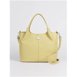 Женская кожаная сумка Richet 3212LN 895 Желтый
