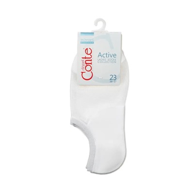 CONTE ELEGANT ACTIVE (ультракороткие) Носки хлопковые