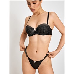 Бюстгальтер Balconette жен. Lovitta черный Infinity Lingerie