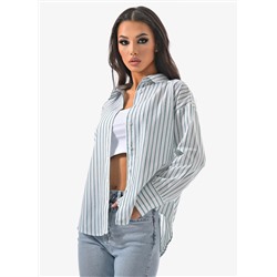 Женская рубашка оверсайз хлопок CRACPOT