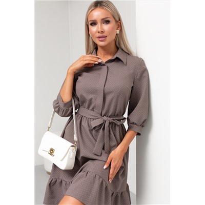 Короткое платье в горошек Рената №3