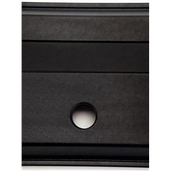 Аквариум «Прямоугольный» с крышкой, 75 литров, 69×29×37 см, чёрный