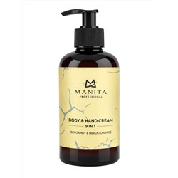 Manita Professional Парфюмированный крем для рук и тела / Bergamot, Neroli, Orange, 300 мл
