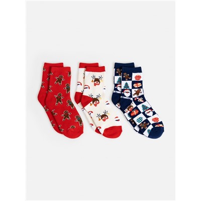 Носки детские 3 пары Marsh ассорти 2 Acoola