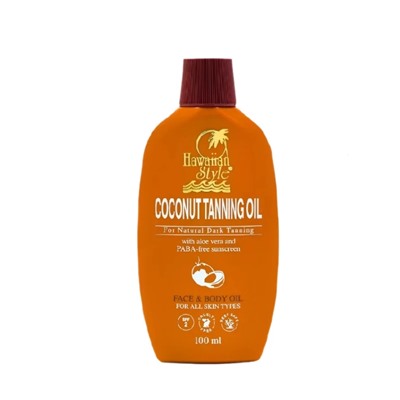 Масло для загара SPF 2 Hawaiian Style Coconut Tanning Oil 100 мл