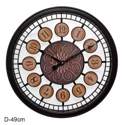 Часы настенные 49 см / 328-3 /уп 8/
