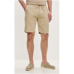 Шорты лен F511-0960-1Rus d.beige