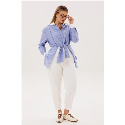 Костюм брючный 5052 голубой