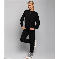 Спортивный костюм #БШ1509-1, чёрный