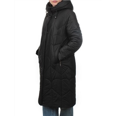 TR-2301 BLACK Пальто зимнее женское (верблюжья шерсть)