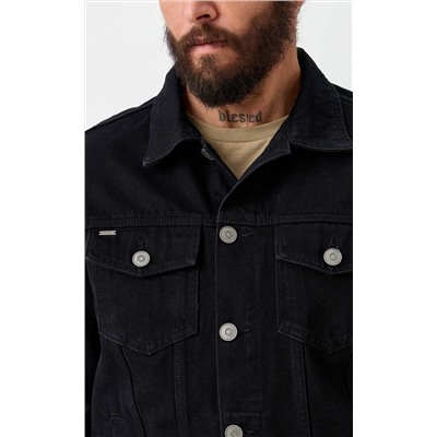 Куртка джинс P011-1336Rus black