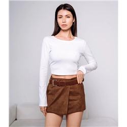 Юбка #КТ8831, коричневый