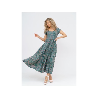 824 Платье "хаки"