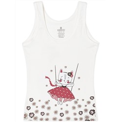 4986 Майка для девочек многоцвет (BAYKAR)