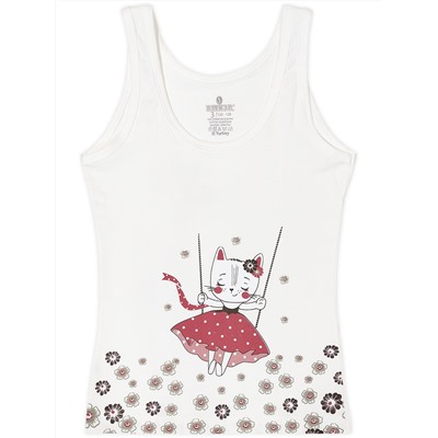 4986 Майка для девочек многоцвет (BAYKAR)