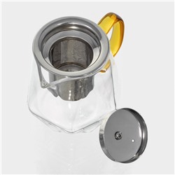 Заварочный чайник Magistro «Льдинка», 300 мл, металлическое сито, стекло