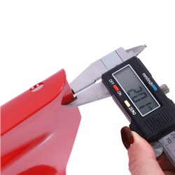 Лопата лавинная алюминиевая ИРЕМЕЛЬ СНЕГОВИК IR124 односекционная, T-образная рукоять, длина 70см, лезвие 28х21см, чёрно-красная/уп10