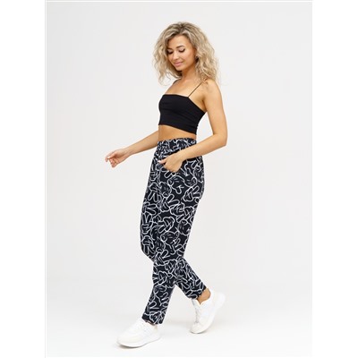 953 Брюки "Черный/микки"