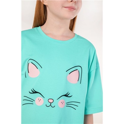 Туника оверсайз для девочки Happyfox