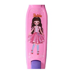 Самокат 3-х колесный SCOOTER Princess / MY-528 /уп 10/ розовый