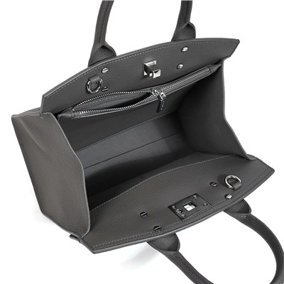 Женская сумка, кожа, MIRONPAN  520801 Графит