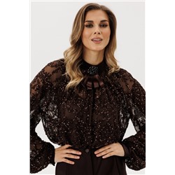 Блуза, топ EOLA 3023 шоколад