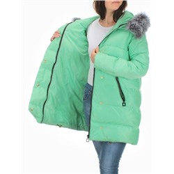 15113 GREEN Куртка зимняя облегченная женская (150 гр. холлофайбер)